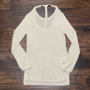 Tally Weijl cream sweater M